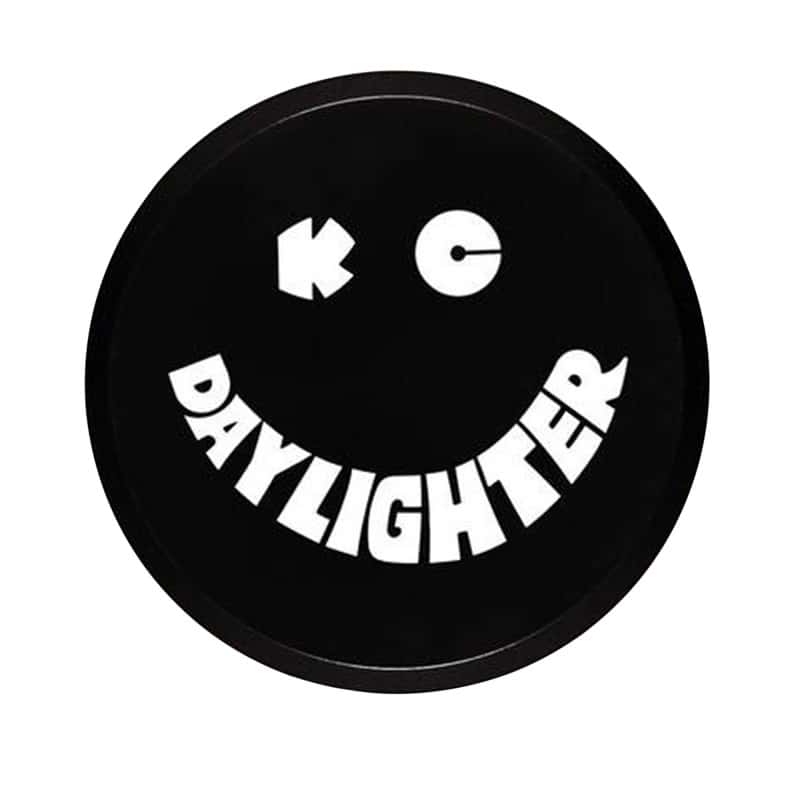 KC HiLiTES — KC HiLiTES 6in. Round Hard Cover for Daylighter/SlimLite/Pro-Sport (Single) - Black w/White Smile
Accessories - view 2