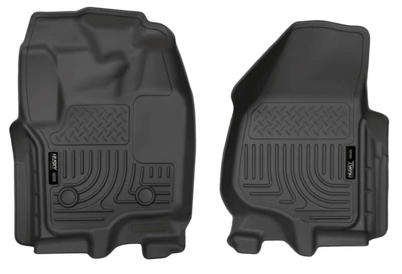 Husky Liners — Husky Liners 12-15 Ford Super Duty Crew & Extended Cab WeatherBeater Front Row Black Floor Liners
FLOOR COVERINGS
Floor Liners - view 1