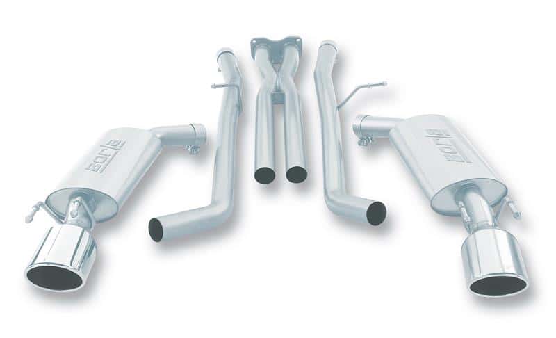 Borla — Borla 05-06 Pontiac GTO Coupe 2dr 6.0L 8cyl AT/MT 4spd/6spd RWD SS Catback Exhaust w/ inXin Pipe
Cat-Back System
ExhstSysKt - view 3