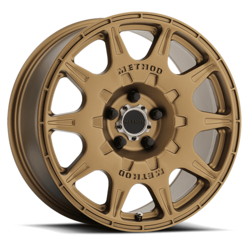 Method Wheels — Method MR502 RALLY 17x8 +38mm Offset 5x4.5 67.1mm CB Method Bronze Wheel - view 1