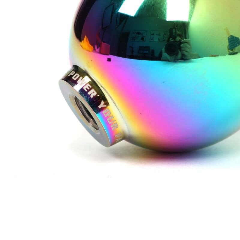 BLOX Racing — BLOX Racing V2 - 490 Limited Series Spherical Shift Knob 12X1.25 - Neo Chrome - view 5