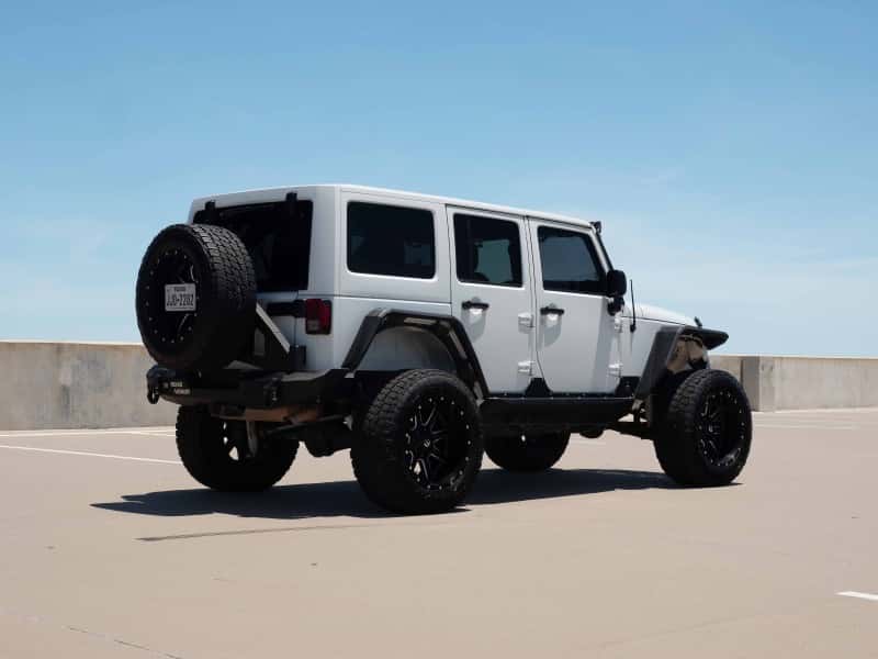 Road Armor — Road Armor 07-18 Jeep Wrangler JKU 4DR Stealth Rear Fender Flare Body Armor - Tex Blk - view 6