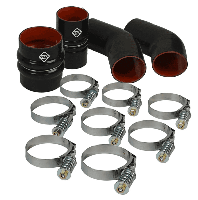 BD Diesel — BD Diesel 13-18 RAM 2500/3500/4500/5500 6.7L Cummins Intercooler Hose & Clamp Kit - view 2