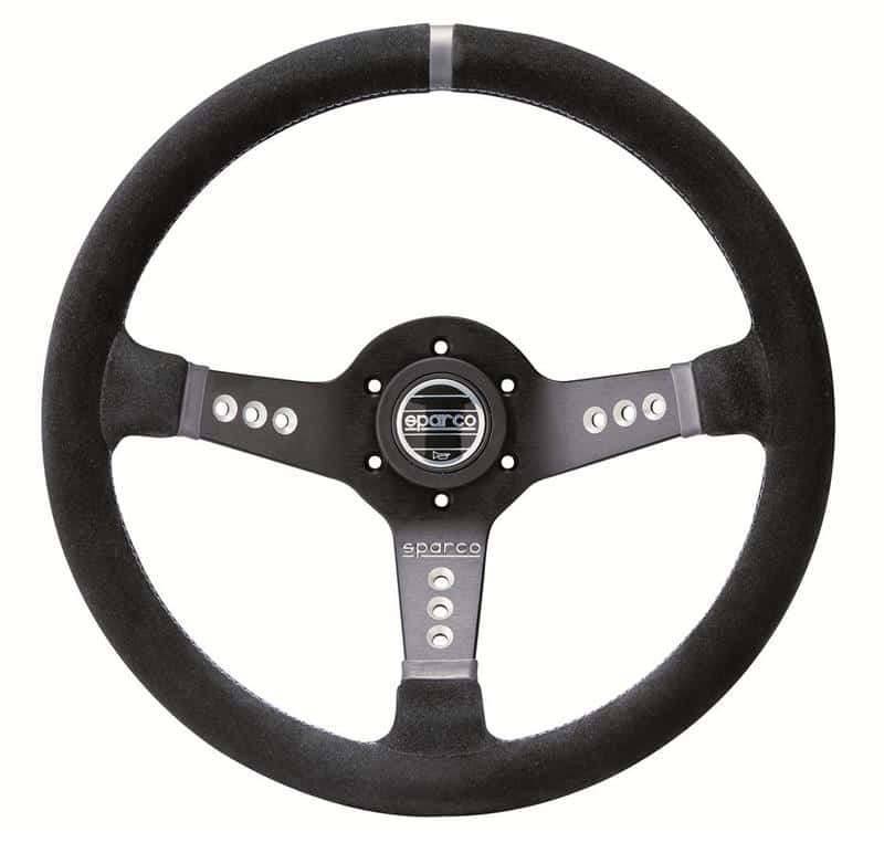 SPARCO — Sparco Steering Wheel L777 Suede Black - view 1