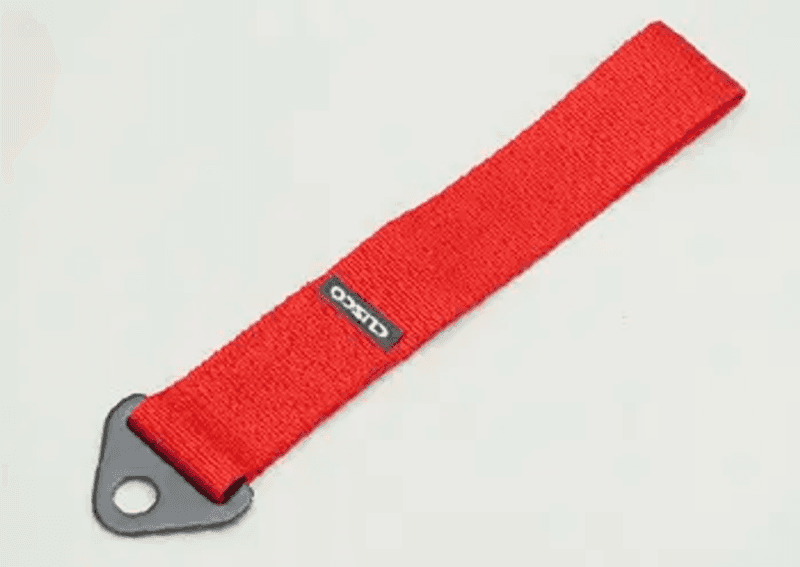 Cusco — Cusco Universal Tow Strap - Red - view 2