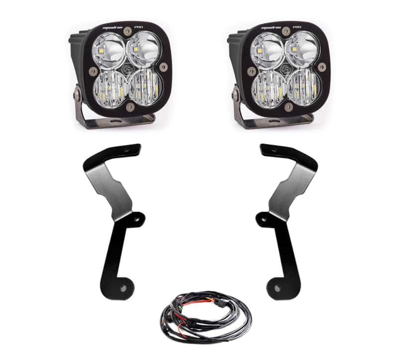 Baja Designs — Baja Designs 19-22 GMC Sierra 1500 Squadron Pro A-Pillar Light Kit - view 1