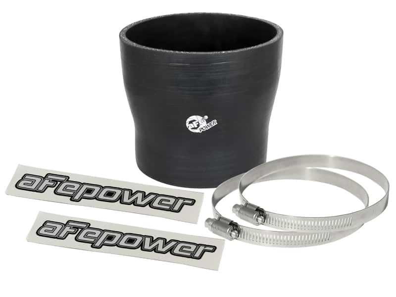 aFe — aFe Magnum FORCE Intake Coupling Kit (4 IN ID to 3-1/2 IN ID x 3-1/2 IN L) Straight Black
Intake Coupling Kit - view 1