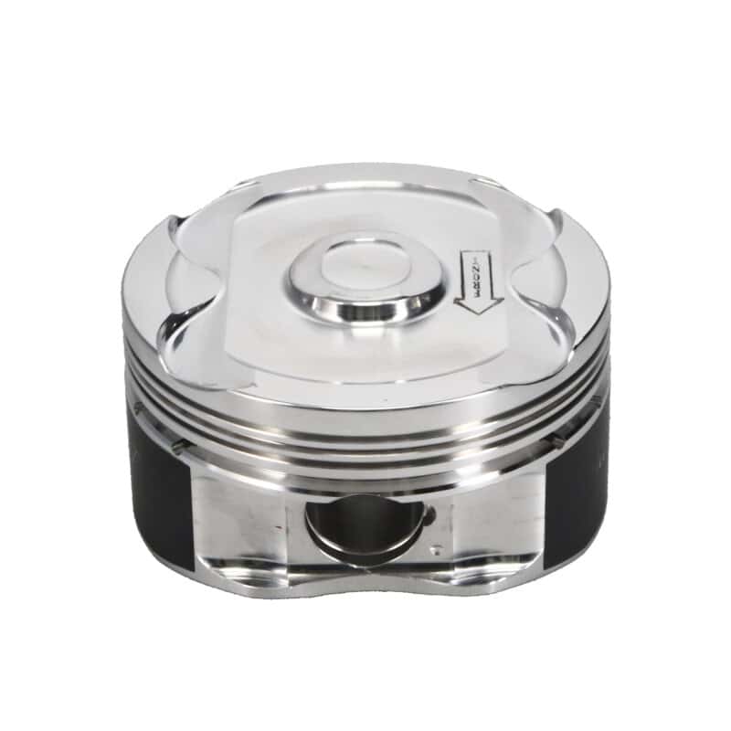 Manley Performance — Manley 2018+ Ford Coyote 5.0L DOHC -6cc Dish 3.662in Bore 10:1 CR Extreme Duty Platinum Piston Set
Piston Set - view 4