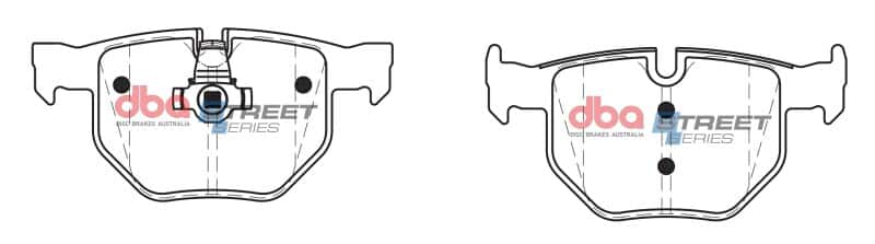 DBA — DBA 07-18 BMW X5 xDrive35d Rear Street Series Brake Pads
Brake Pad - view 2