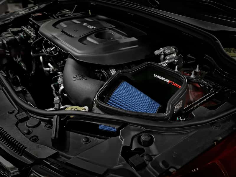 aFe — aFe Magnum FORCE Stage-2 PRO 5R CIA System 16-19 Jeep Grand Cherokee (WK2) - V6-3.6L
Magnum FORCE Intake - view 8