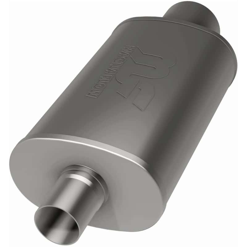 Magnaflow — MagnaFlow Muffler W/Tip Mag SS 14X5X8 2.25/4.
Straight Through - view 4