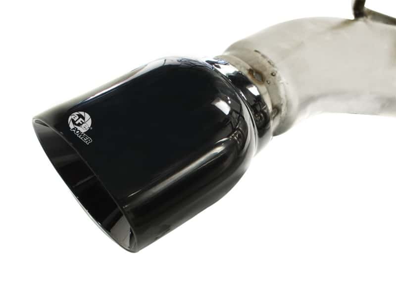 aFe — aFe MACHForce XP Exhaust 3in Stainless Stee CB/10-13 Chevy Camaro V8-6.2L (td) (gloss blk tip)
Cat-Back Exhaust
EXH Cat-Back - view 5