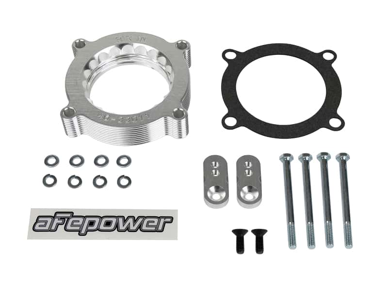 aFe — aFe Silver Bullet Throttle Body Spacers TBS Ford F-150 Raptor 10-12 V8-6.2L
Throttle Body Spacer
TBdySpacer - view 5