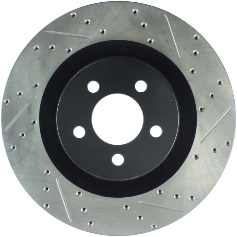 Stoptech — StopTech SportStop 06-09 Chrysler SRT-8 Front Left Drilled & Slotted Rotor
Slot/Drill Rotor - view 1