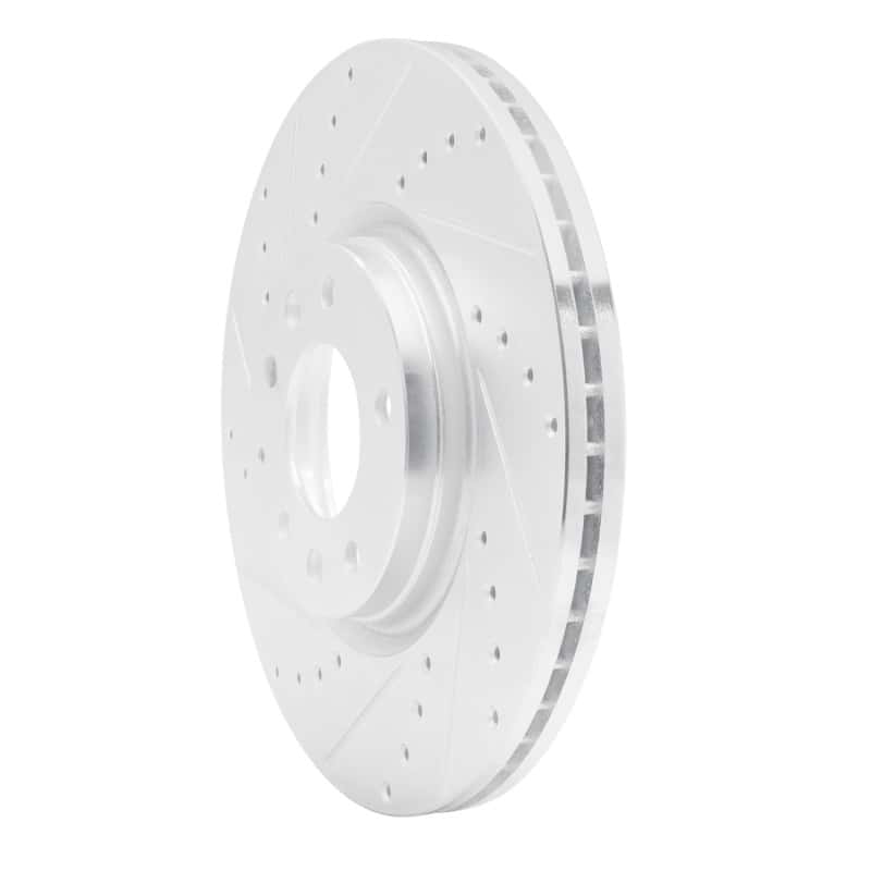 R1 Concepts — R1 06-07 Mazda 6 Front Left Drilled & Slotted Silver Brake Rotor
R1 Brake Rotor Drill - view 2