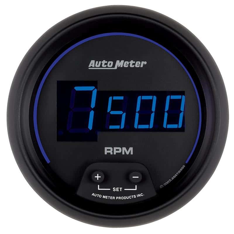 AutoMeter — Autometer Cobalt Digital 85.7mm Black In-Dash Tachometer
3.4" TACH 10kRPM CBD - view 2