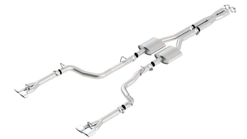 Borla — Borla 11 Dodge Challenger SRT8 Coupe AT/MT 5/6spd 6.4L 8cyl ATAK SS Catback Exhaust
Cat-Back System
ExhstSysKt - view 3