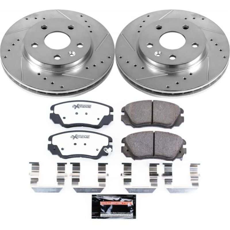 PowerStop — Power Stop 11-16 Buick LaCrosse Front Z26 Street Warrior Brake Kit - view 1