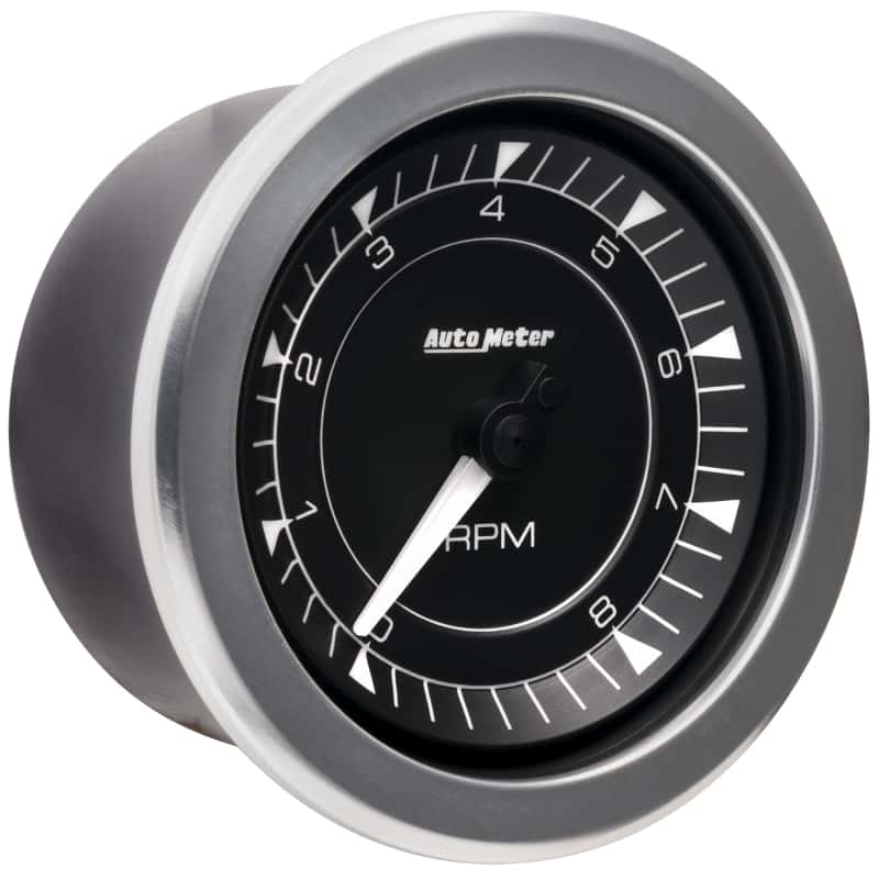 AutoMeter — Autometer Chrono 3-3/8in 10k RPM In Dash Tachometer Gauge
3.4" TACH 8K RPM CHR - view 11