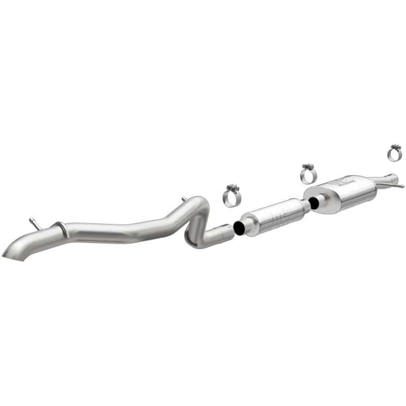 Magnaflow — MagnaFlow 12-18 Jeep Wrangler 2.5in Overland Series Cat-Back Exhaust - view 1