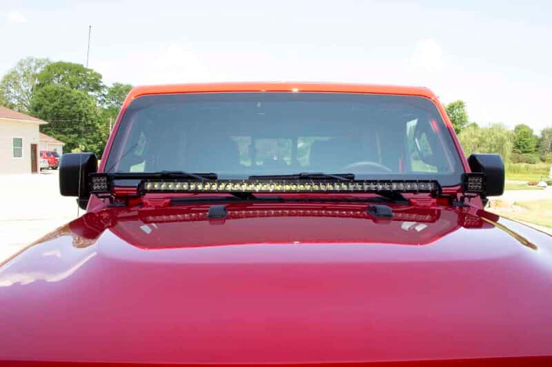 Fishbone Offroad — Fishbone Offroad 2018+ Jeep Wrangler JL Cowl Light Bracket - view 13