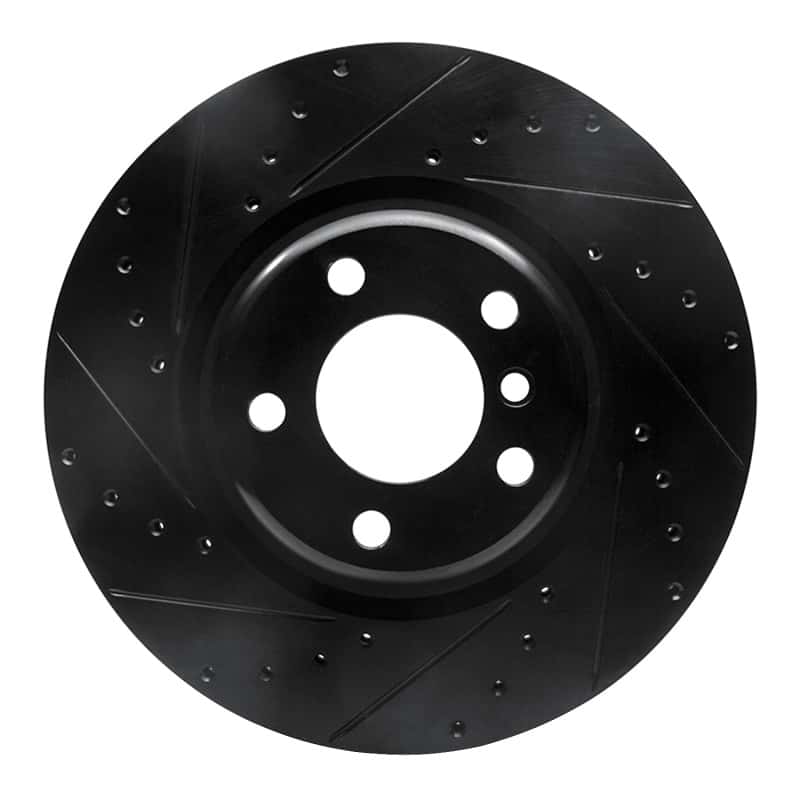 R1 Concepts — R1 12-20 BMW M240I Coupe & Convertible Rear Left Drilled & Slotted Black Brake Rotor
R1 Brake Rotor Drill - view 1