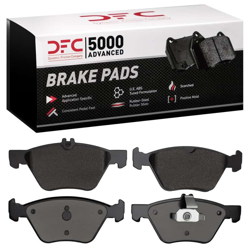 DFC — DFC 96-08 Chrysler Crossfire Front 5000 Advanced Low Metallic Brake Pads
DFC Brake Pad Set - view 1