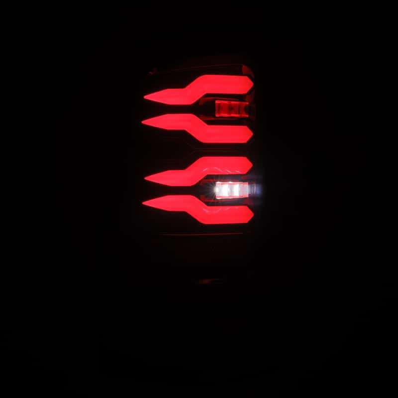 AlphaRex — AlphaRex 94-01 Dodge Ram 1500/2500/3500 LUXX-Series LED Tail Lights - Black/Red - view 6