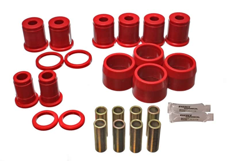 Energy Suspension — Energy Suspension Rear Control Arm W/Thrust Washer - Red
CntrlArmBshngKt - view 2