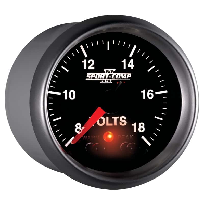 AutoMeter — Autometer Sport-Comp II 2-1/16in Digital Voltmeter Gauge - 18V
2-1/16" VOLTMETER, 8 - view 12
