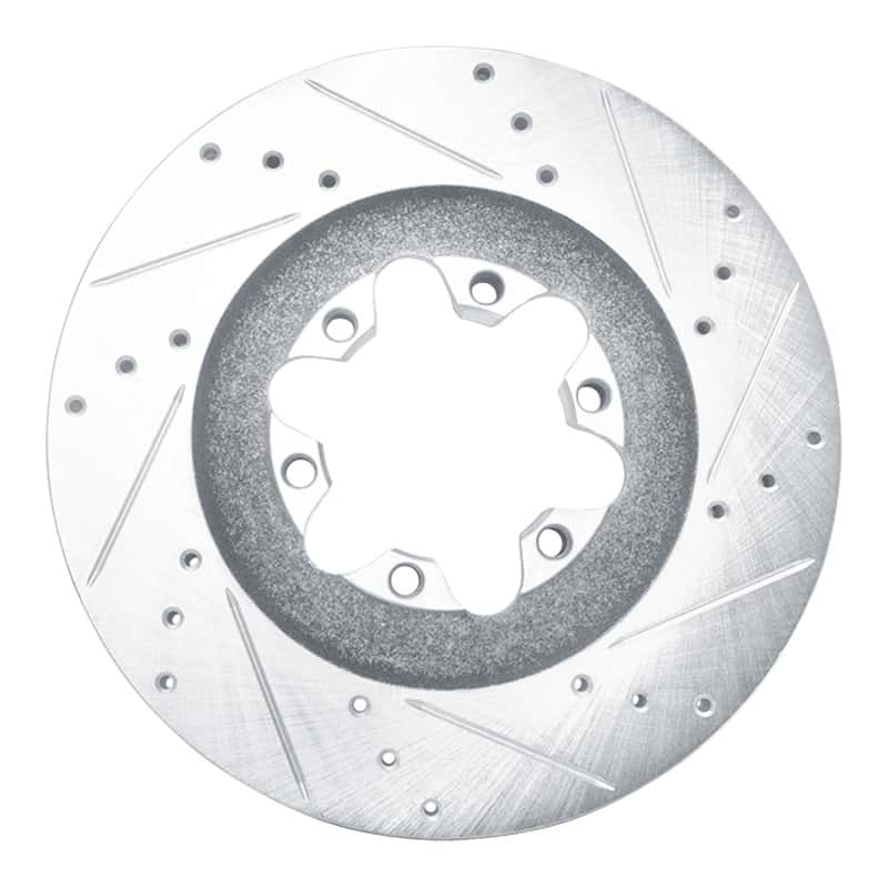 R1 Concepts — R1 09-12 Chevrolet Colorado Front Right Drilled & Slotted Silver Brake Rotor
R1 Brake Rotor Drill - view 1