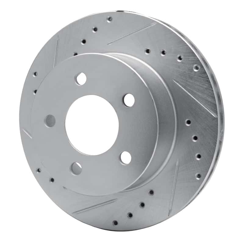 R1 Concepts — R1 91-94 Ford Crown Victoria Front Left Drilled & Slotted Silver Brake Rotor
R1 Brake Rotor Drill - view 2
