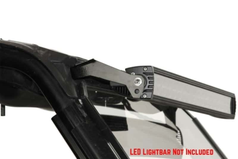 Seizmik — Seizmik 15-23 Polaris RZR 900 S/1000 S /4/Trail/ RZR Turbo S/4/XP Light Bar Mount - Black - view 1