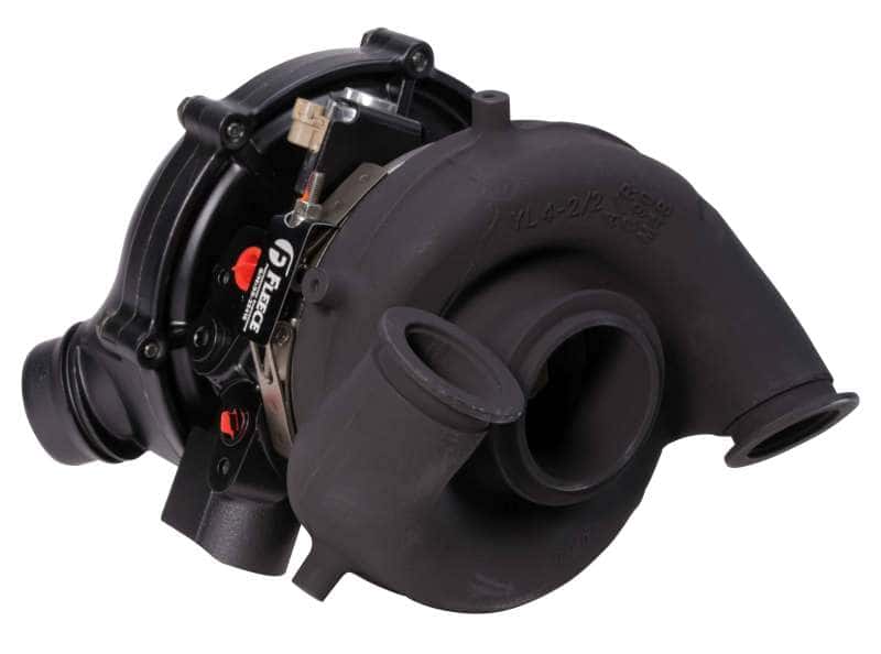 Fleece Performance — Fleece Performance 15-19 Ford 6.7L Powerstroke 63mm FWM Cheetah Turbo
Turbo - view 4