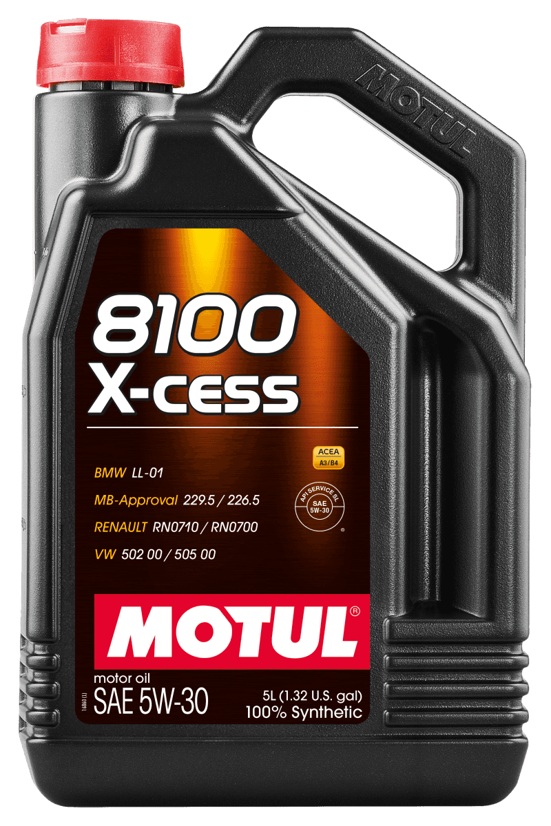 Motul — Motul Synthetic Engine Oil 8100 5W30 X-CESS 5L - view 1
