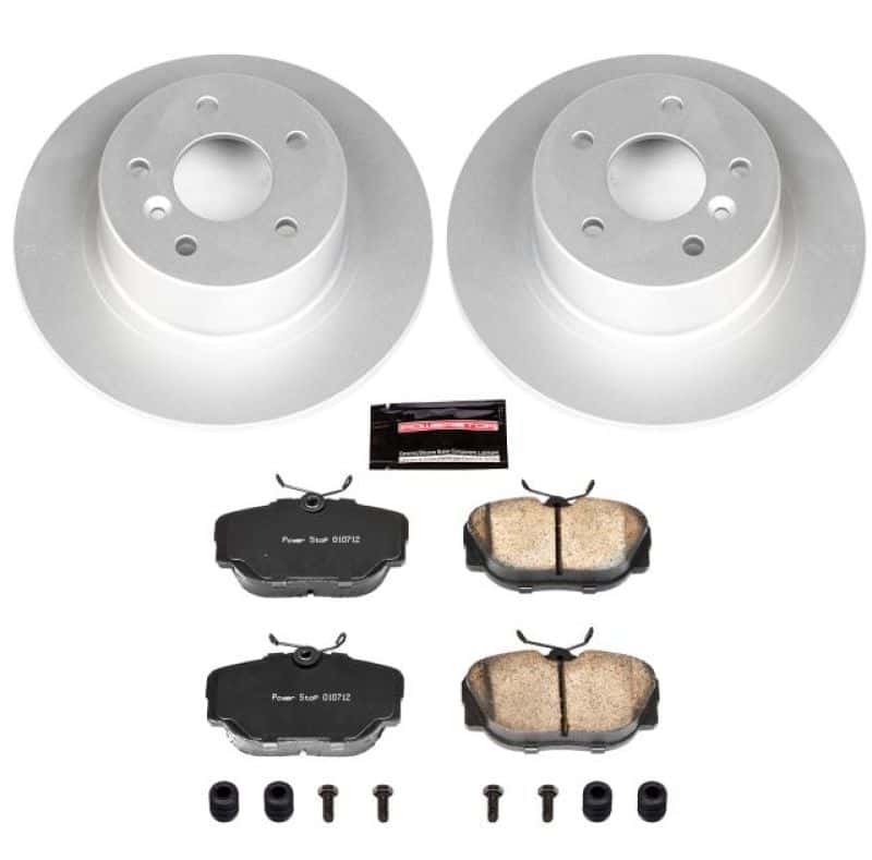 PowerStop — Power Stop 99-04 Land Rover Discovery Rear Z23 Evolution Sport Coated Brake Kit - view 1