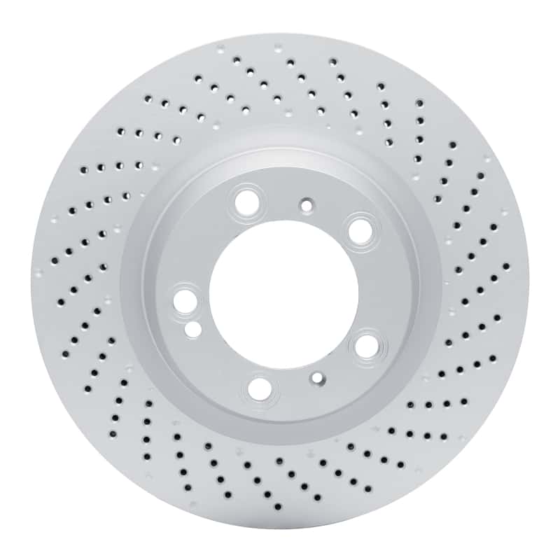 DFC — DFC 10-23 Porsche 911 Right Rear Drilled Brake Rotor - view 1