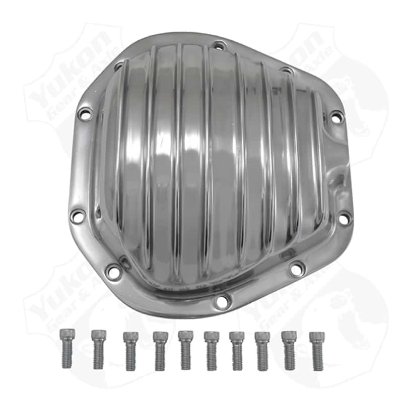Yukon Gear & Axle — Yukon Gear Polished Aluminum Replacement Cover For Dana 60 Reverse Rotation - view 2