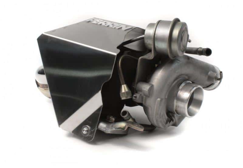 Perrin Performance — PERRIN 02-14 Subaru WRX / 04-21 STI / 05-09 Legacy GT / 04-13 Forester XT Turbo Heatshield - SS - view 4