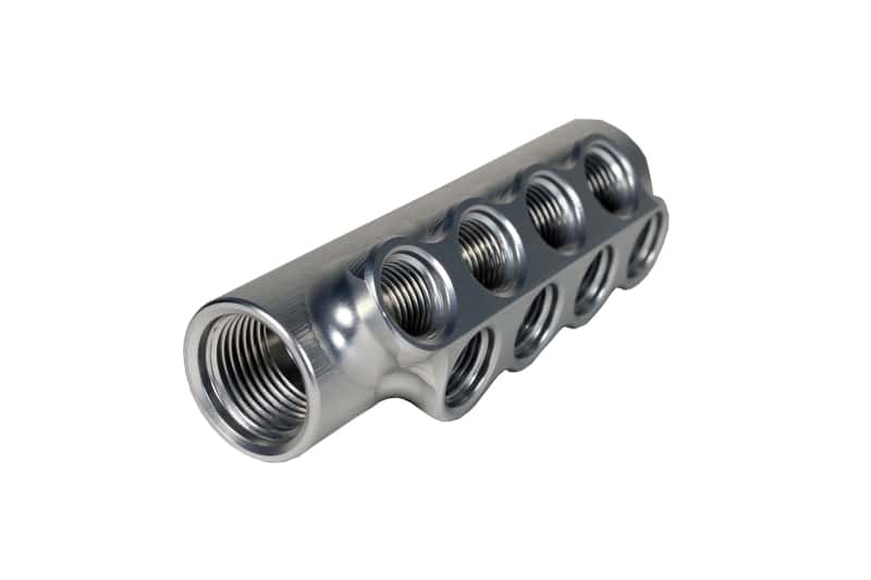 Aeromotive — Aeromotive Fuel Distribution Log (10-Ports) (2) -10 AN/(8) -6 AN
Fuel Rail/Log - view 1