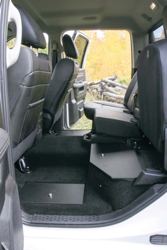 Tuffy Products — Tuffy Ram Trucks Crew Cab Infloor Lid W/ Keyed Lock
Locking Lid - view 2