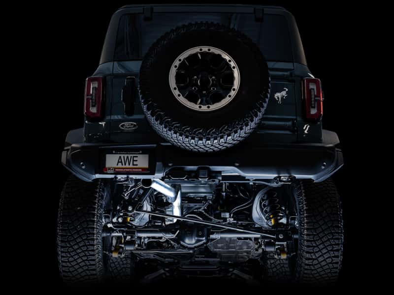 AWE Tuning — AWE Tuning 2021+ Ford Bronco 0FG Exhaust (No Tips) w/ Bash Guard
0FG Catback - view 6