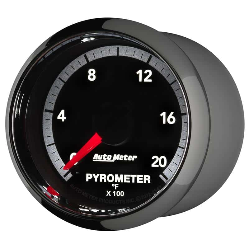 AutoMeter — Autometer Gen4 Dodge Factory Match 52.4mm Full Sweep Electronic 0-2000 Deg F EGT/Pyrometer Gauge
2-1/16" PYROMETER, 0 - view 4