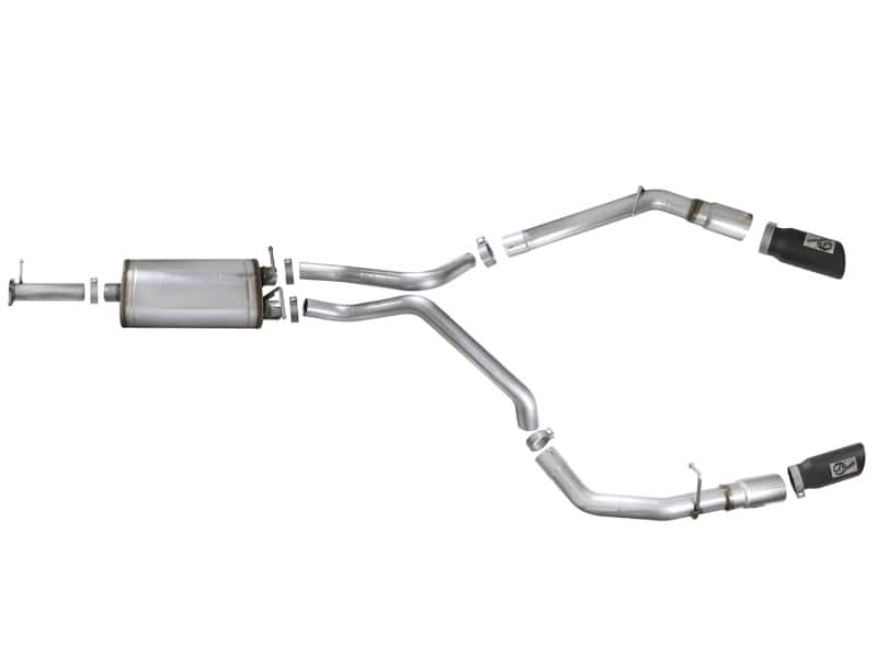aFe — aFe MACH Force-Xp 3in 409 SS Cat-Back Exhaust 2019 RAM 1500 V8-5.7L w/ Black Tip
Cat-Back Exhaust - view 4