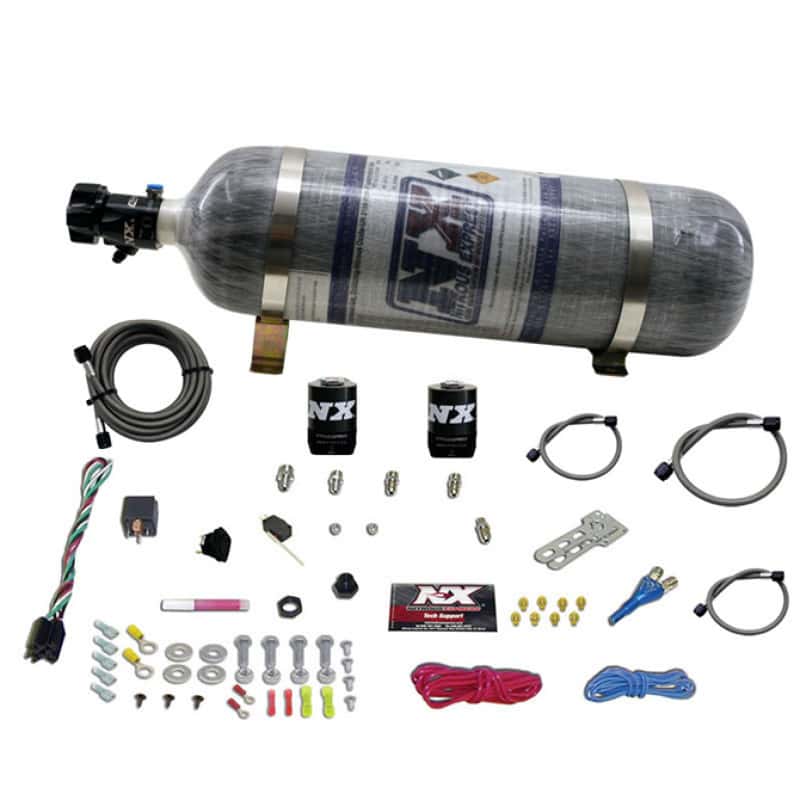 Nitrous Express — Nitrous Express All Ford EFI Single Nozzle Nitrous Kit w/Composite Bottle
Injection System Kit
N2OSys - view 2