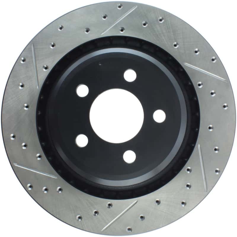 Stoptech — StopTech SportStop 06-09 Chrysler SRT-8 Rear Right Drilled & Slotted Rotor
Disc Brake Rotor
Slot/Drill Rotor - view 1