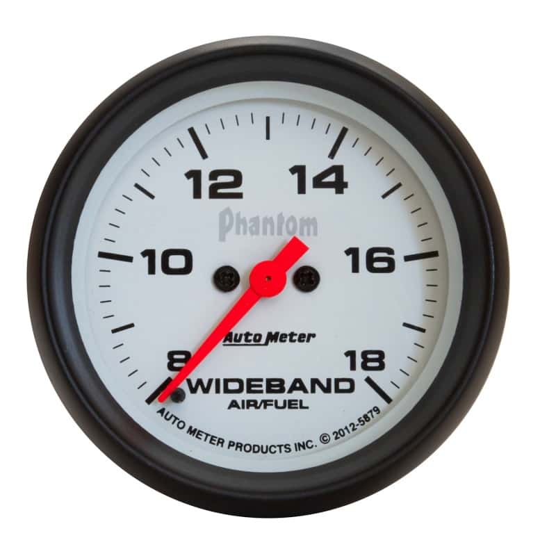 AutoMeter — Autometer Phantom 2-5/8in Wideband Air Fuel Ratio Gauge
2-5/8" ANALOG WIDEBA - view 1