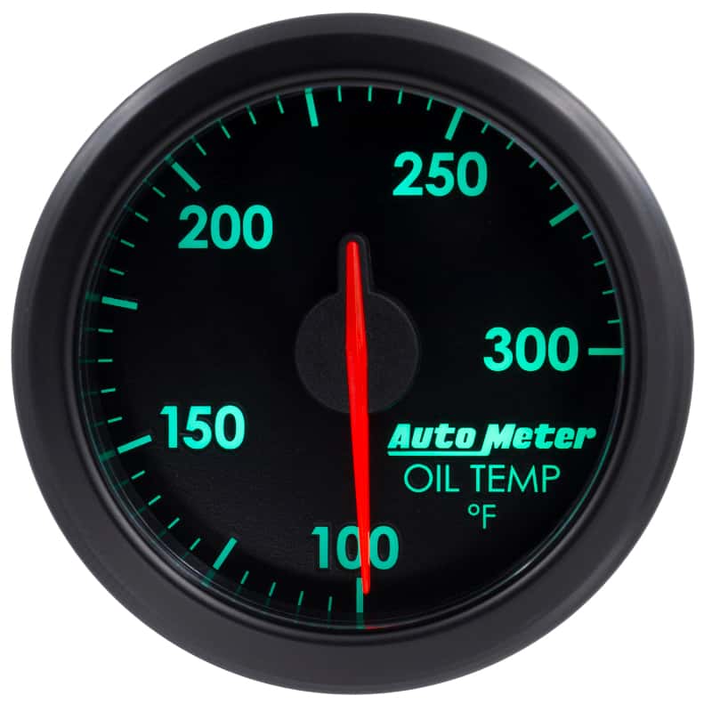 AutoMeter — Autometer Airdrive 2-1/6in Oil Temp Gauge 100-300 Degrees F - Black
GA 2" OILT AIRDRV BK - view 14