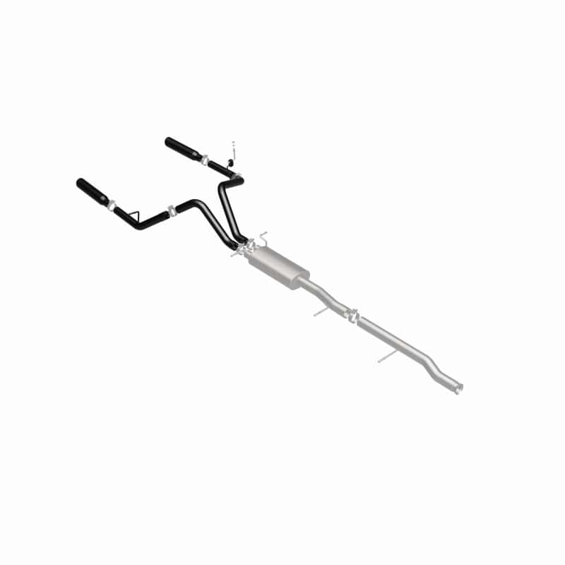 Magnaflow — MagnaFlow SYS Cat-Back 3.5in Black Dual Split Rear Tips 10-13 Chevy Silverado / GMC Sierra 5.3L
Cat-Back - view 10
