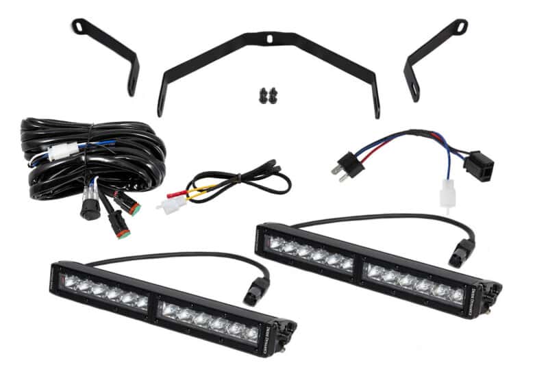 Diode Dynamics — Diode Dynamics 14-21 Toyota Tundra SS12 Driving Light Kit - White Wide - view 5